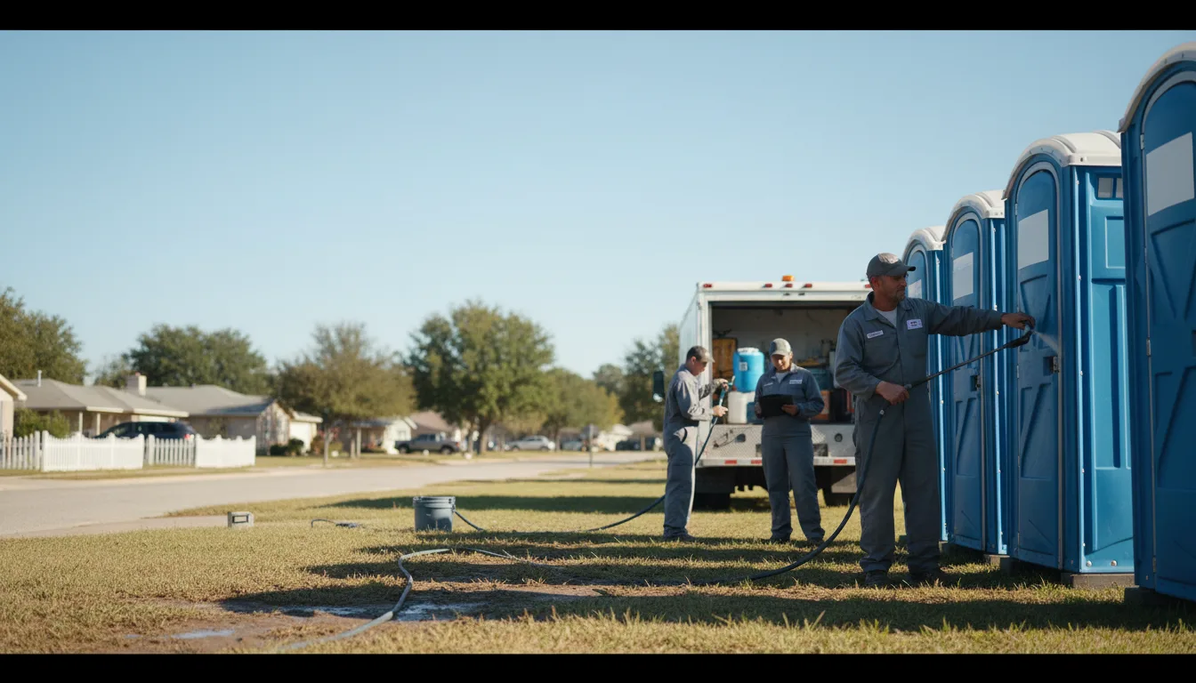 Long-Term Portable Toilet Rental in Gans, OK near me